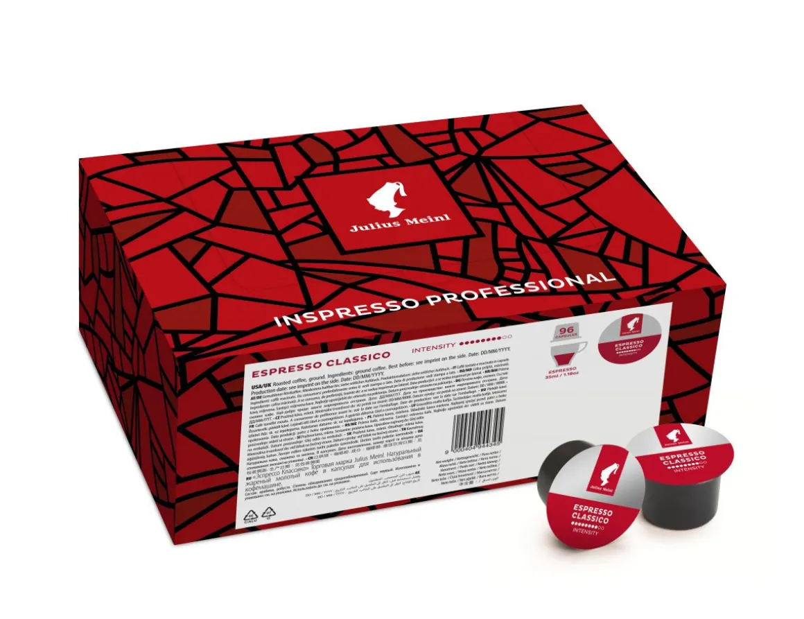 Julius Meinl Lavazza Blue® Kompatible Kapseln>Capsules Professional Espresso Classico - 96 x 11g/0.40 oz Lavazza Blue®