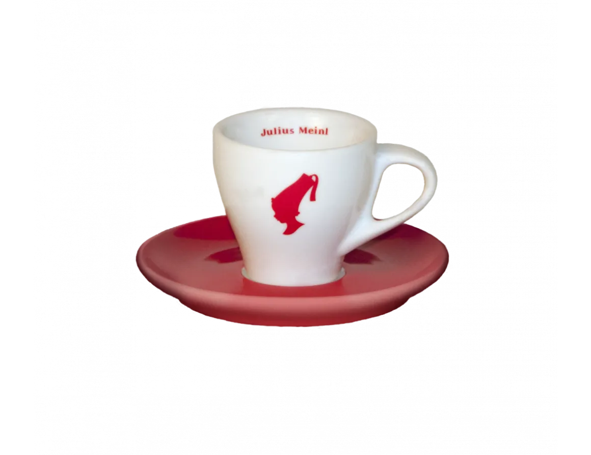 Julius Meinl Kaffee Tassen>Classic Red Espresso Tasse
