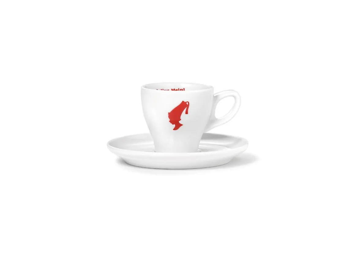 Julius Meinl Kaffee Tassen>Logo Melange Tasse