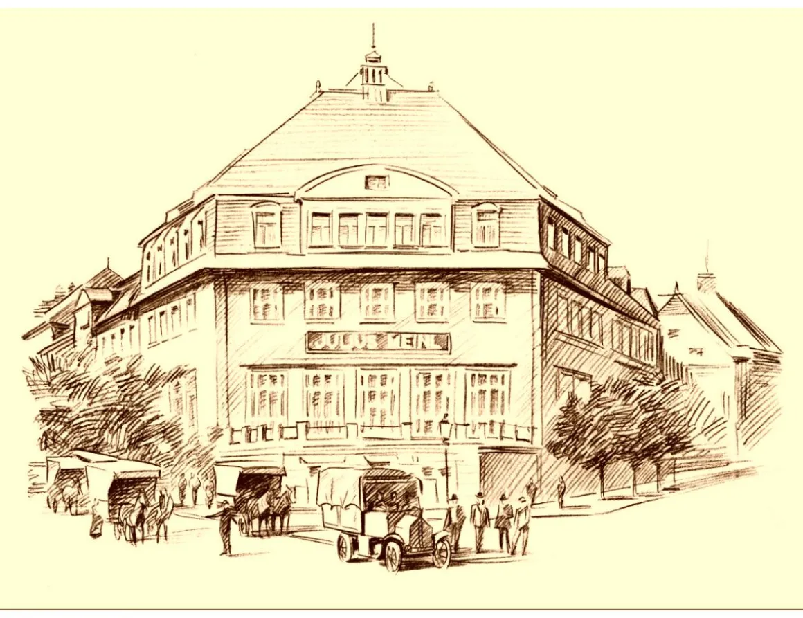 Julius Meinl Postkarten>Zentrale 1910 Postkarte