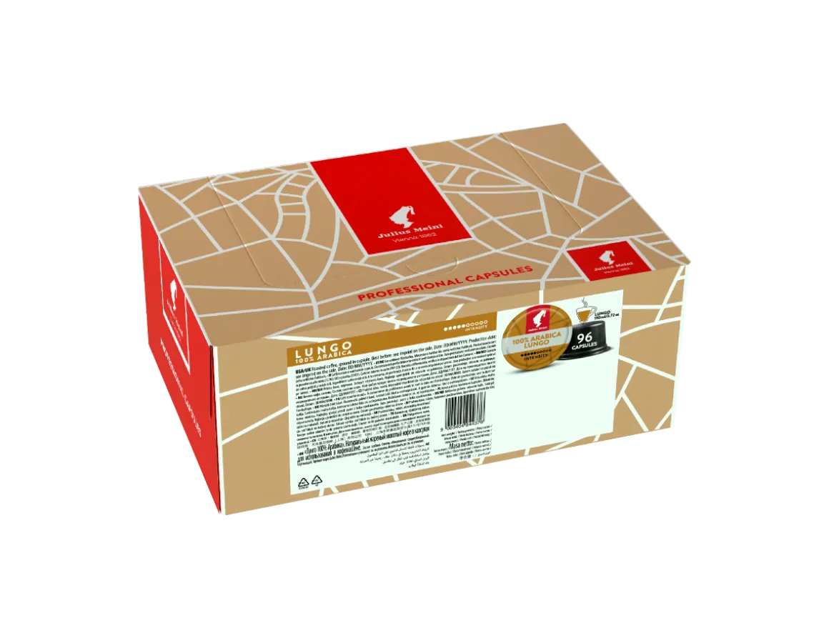 Julius Meinl Lavazza Blue® Kompatible Kapseln>Kapseln Professional Lungo - 96 x 10g/0.35 oz Lavazza Blue®